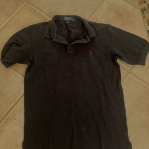 Polo Ralph mens shirt, size s, black and red